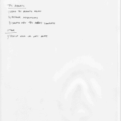 Paper Task List 11/09/2010