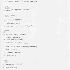 Paper Task List (everything else) 11/09/2010