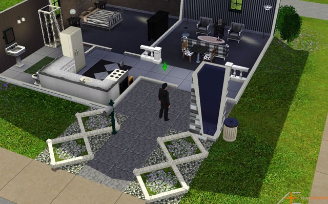 Sims 3: Utilitarian House Sims 3: Utilitarian House