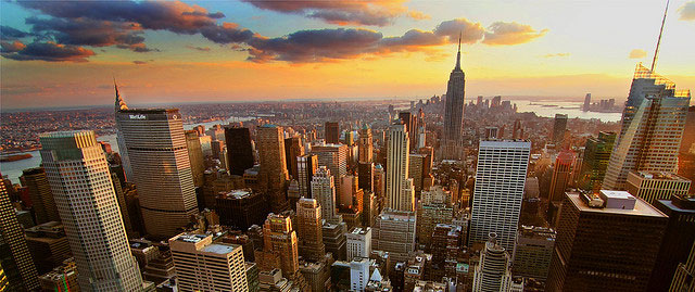 NYC Skyline Sunset NYC Skyline Sunset