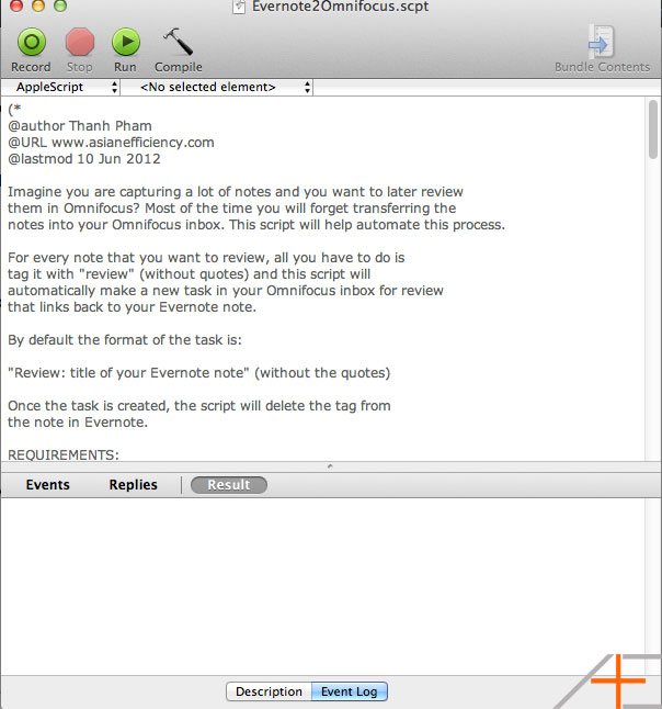 applescript editor applescript editor
