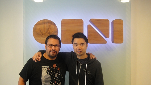 Grayson (Omni Group) and Thanh (AE)