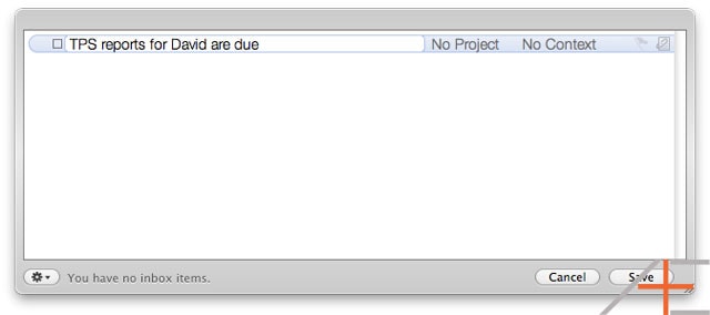 OmniFocus Workflow: Tom Jenkins' Quick Entry