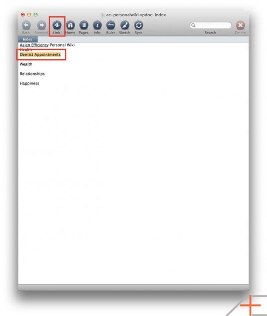voodoopad creating index page voodoopad creating index page