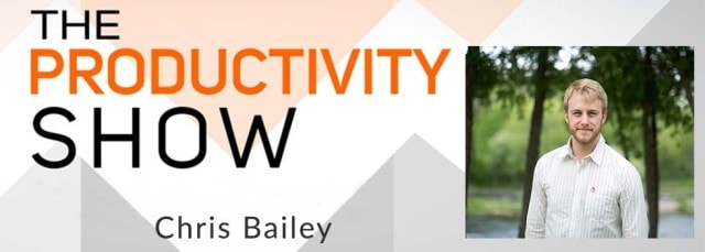 Chris Bailey The Productivity Show