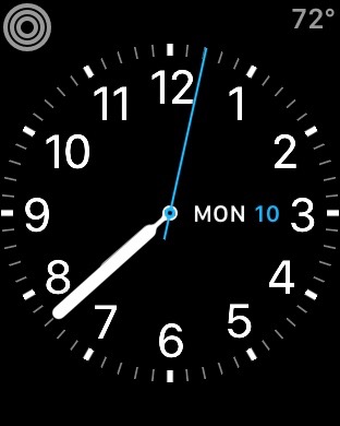 Screenshot of Mike's Apple Watch face that he mentions in the episode.