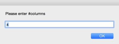 Mdtable columns