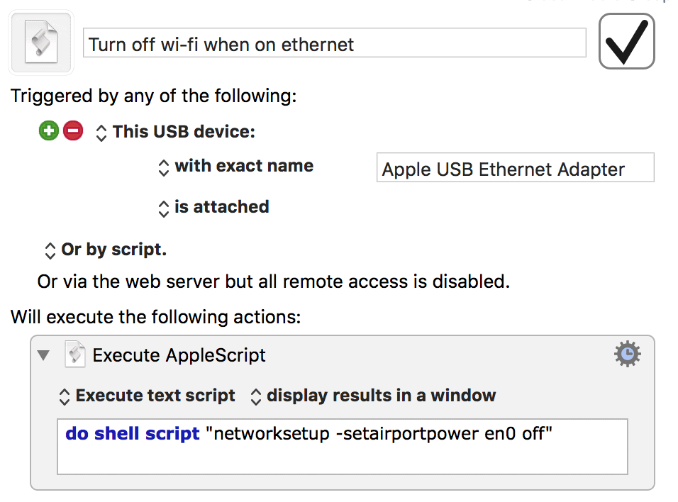 Turn off wifi macro