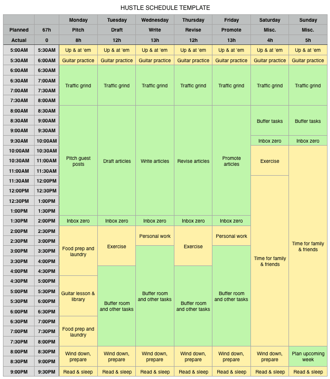 productive-schedule-time-blocking