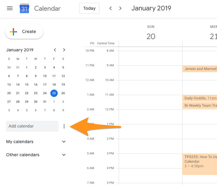 Google Calendar 1