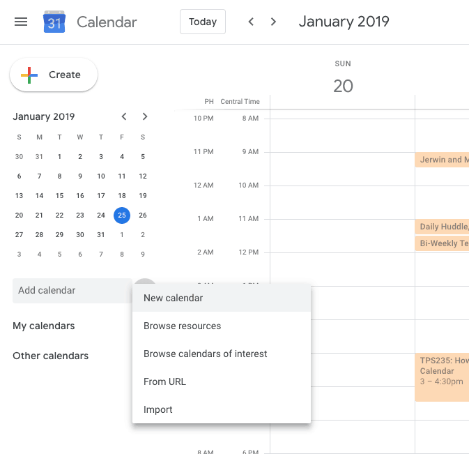Google Calendar 2