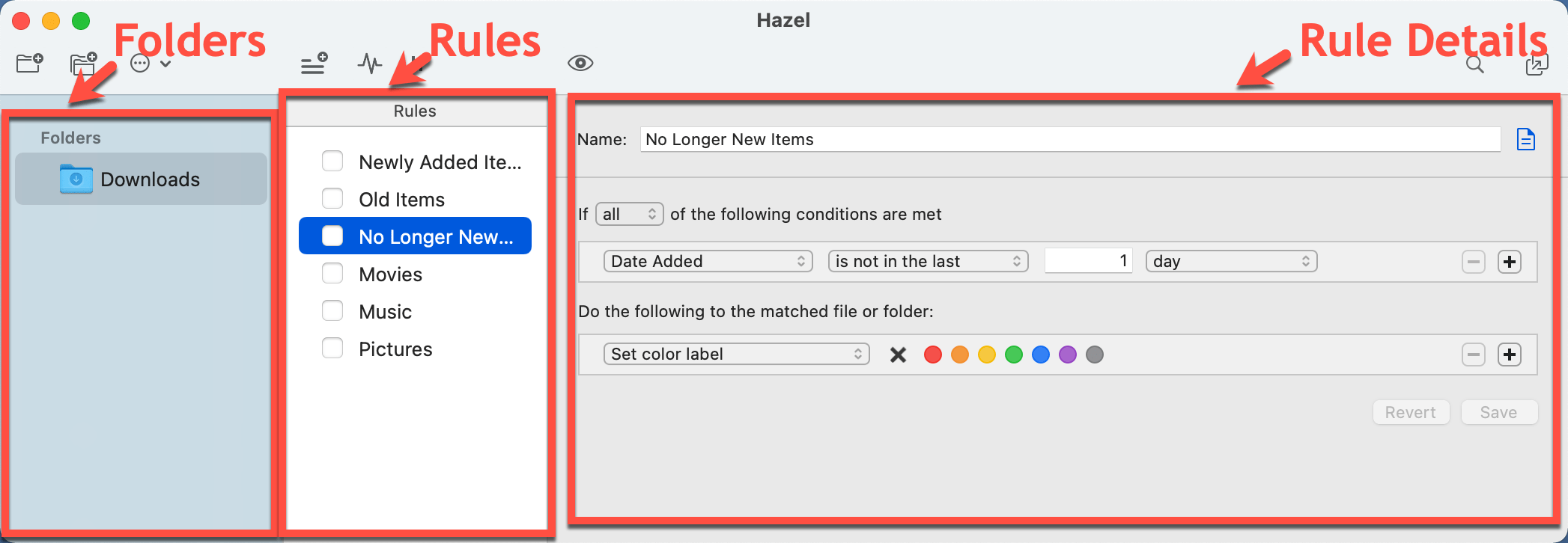 Hazel Interface
