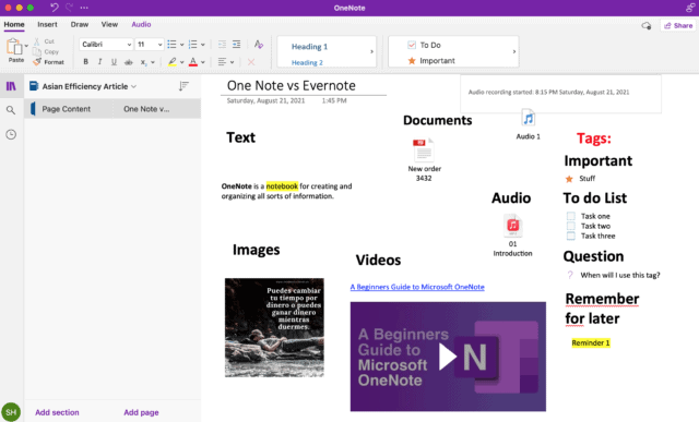 Evernote vs OneNote: Which Is The Best Note-Taking App? - Asian Efficiency