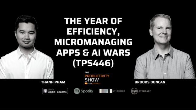 The Year Of Efficiency, Micromanaging Apps & AI Wars (TPS446)