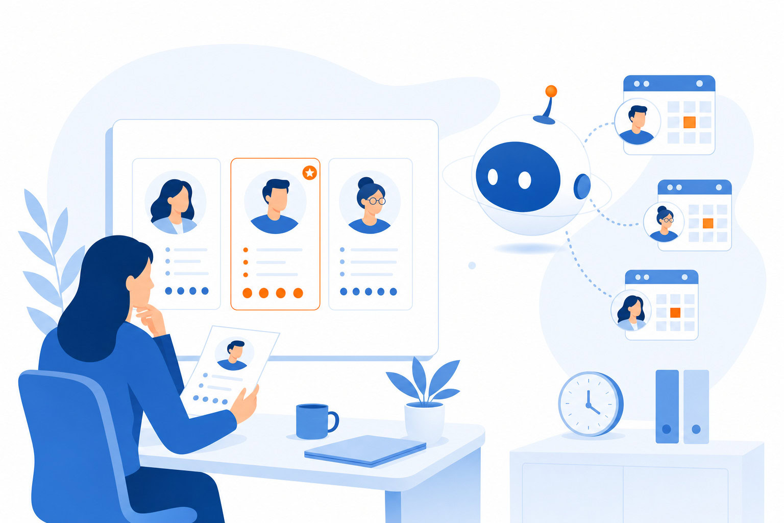 Supporting illustration for ai hiring tools