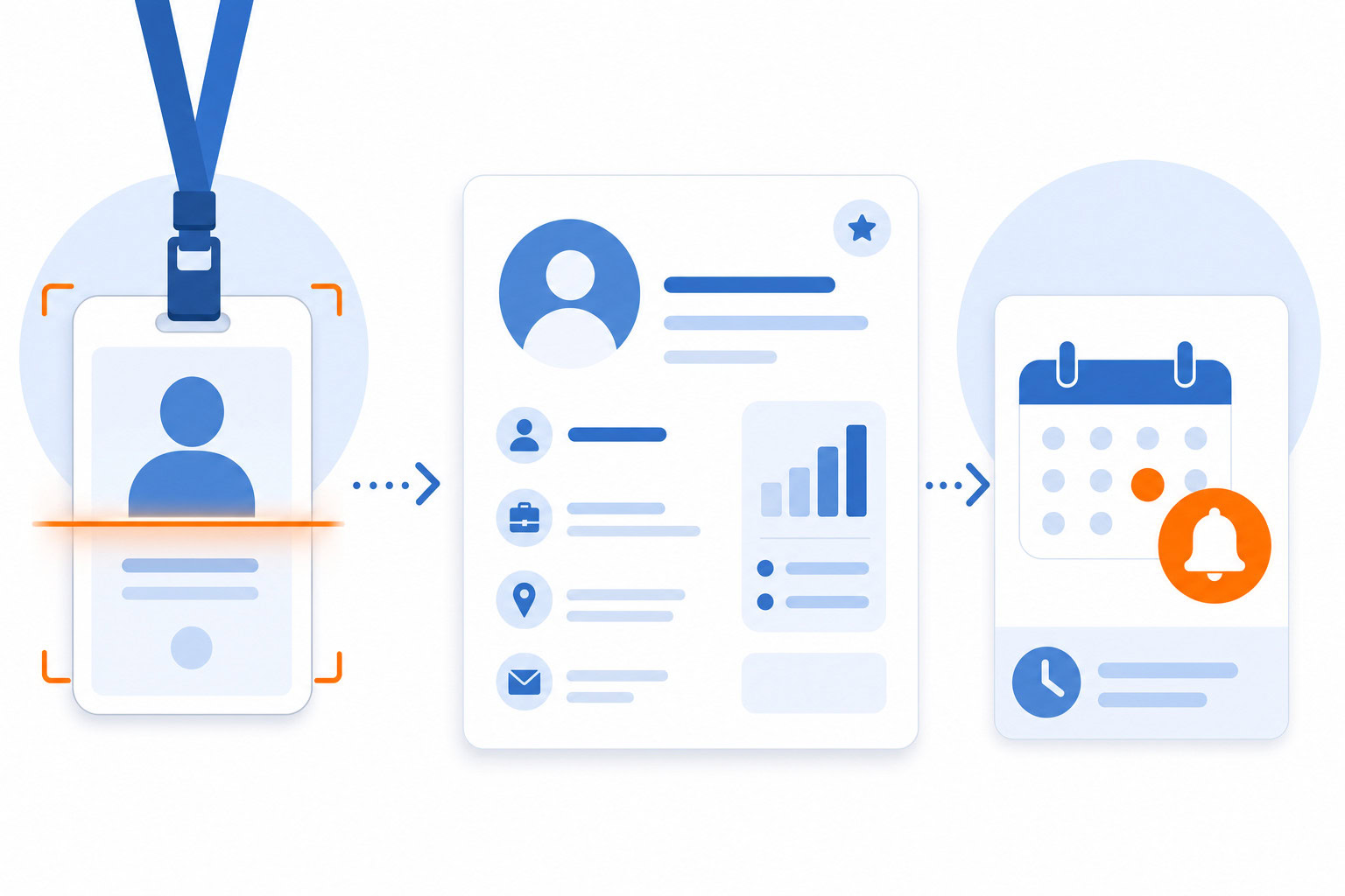Supporting illustration for ai networking conferences