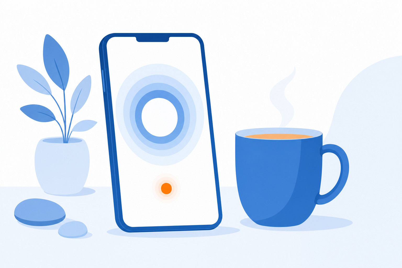 Supporting illustration for best ai meditation apps