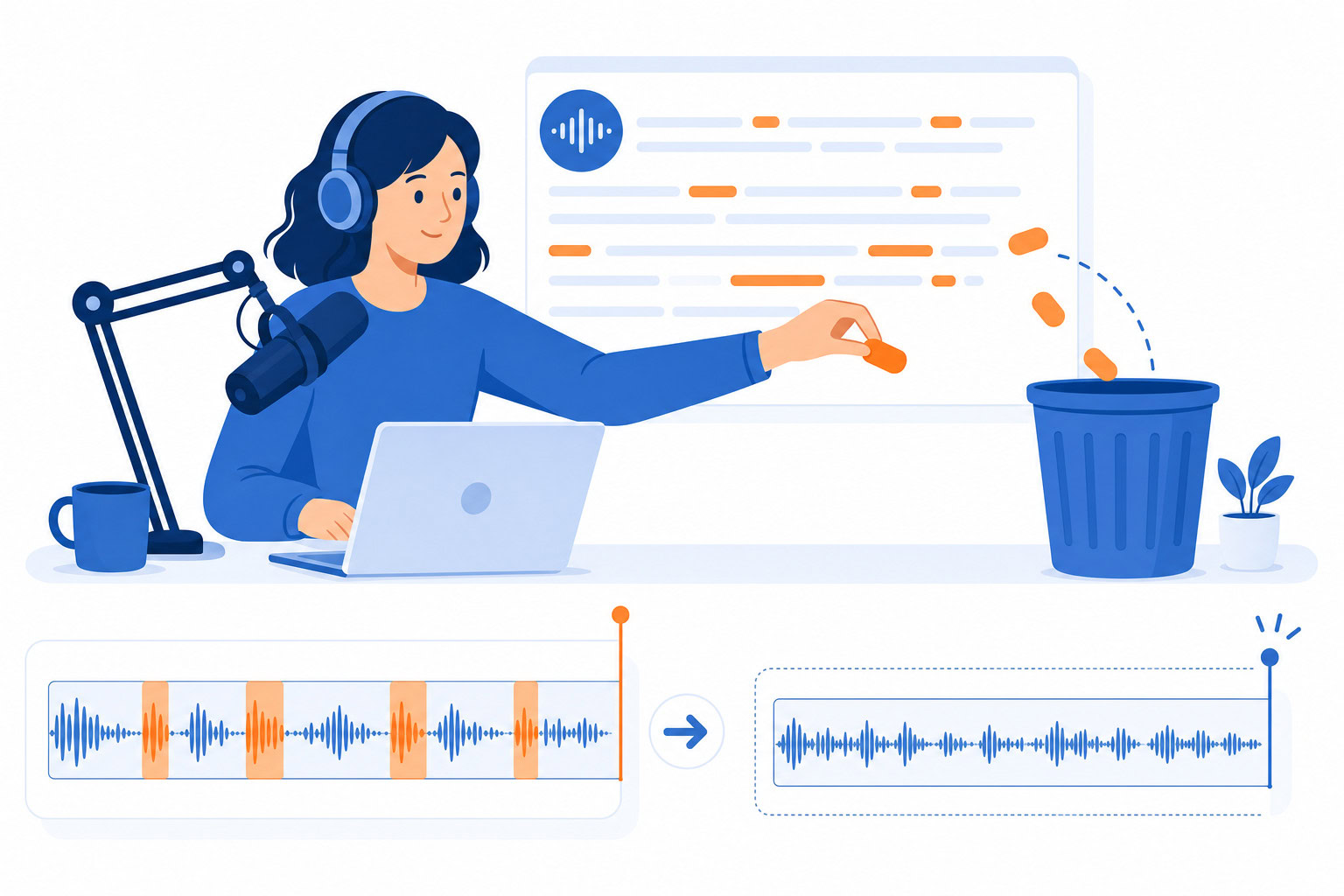 Supporting illustration for descript review