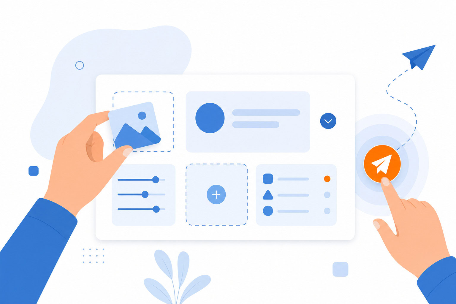 Supporting illustration for free ai prompt templates