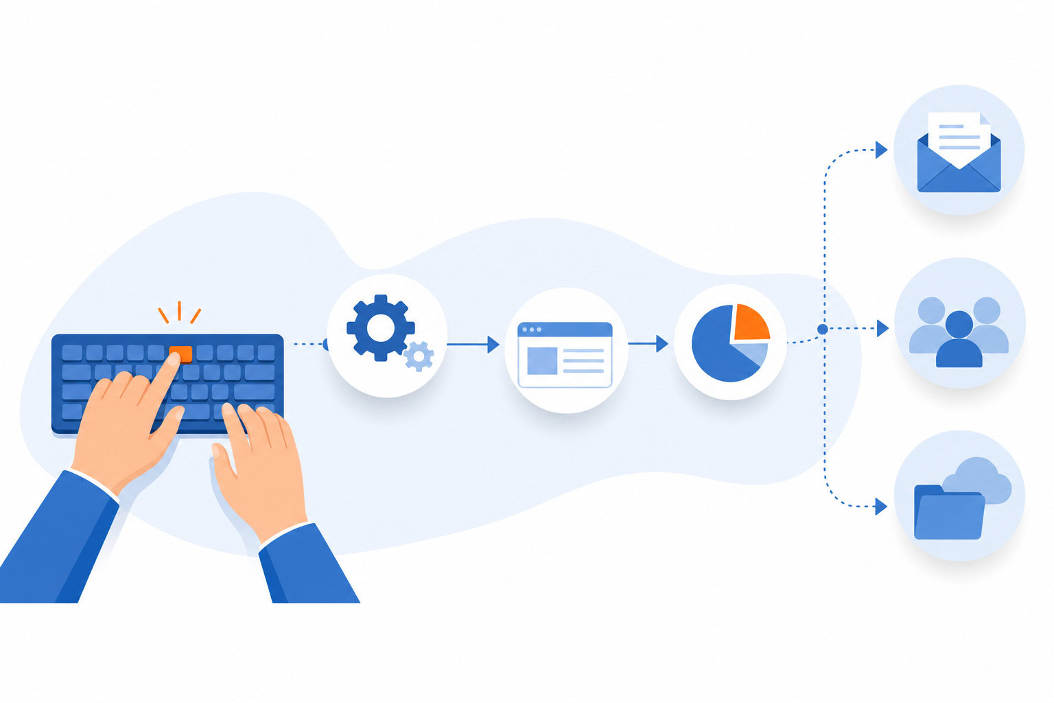 Supporting illustration for raycast productivity hub