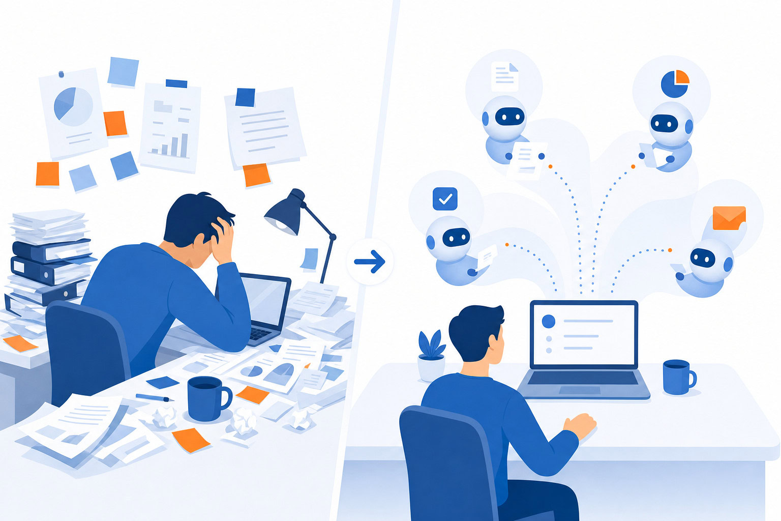 Supporting illustration for what ai agents can do