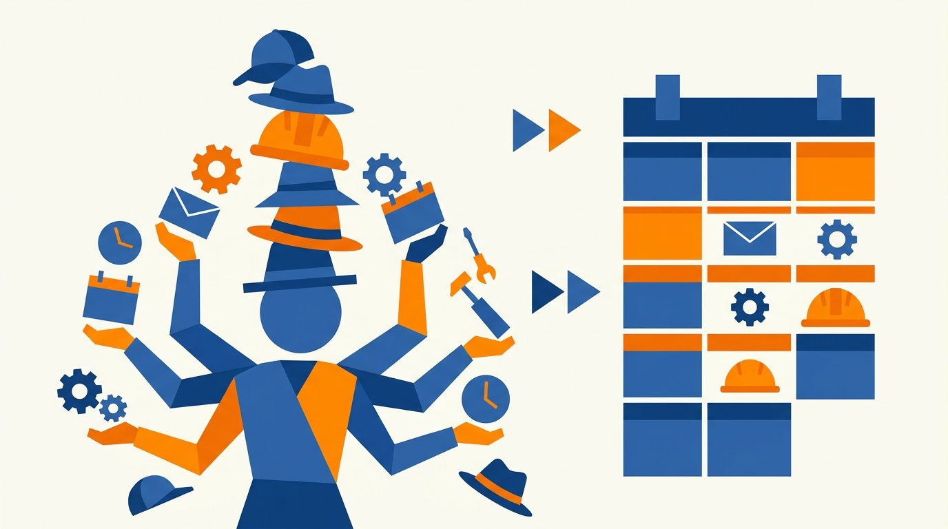 Wearing Too Many Hats? Plan Your Week Simpler, Not Harder