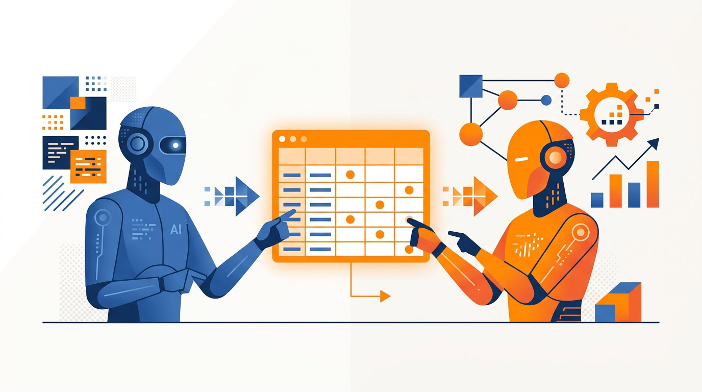 The Two-Agent Chain: How to Make AI Agents Work Together (With a Spreadsheet)
